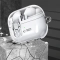 Etui Tech-Protect FlexAir z karabińczykiem na Samsung Galaxy Buds 3 / 3 FE / 3 Pro - przezroczyste