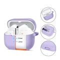 Etui Tech-Protect Silicone Hook na Samsung Galaxy Buds 3 / 3 FE / 3 Pro - fioletowe