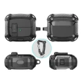 Etui Tech-Protect Silicone Hook na Samsung Galaxy Buds 3 / 3 FE / 3 Pro - czarne
