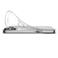 Etui Spigen Liquid Crystal MagSafe na iPhone 17 Pro - przezroczysto-białe