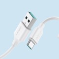 Kabel Joyroom Long-Lasting Series A9 USB-A / USB-C 3A 2m - biały