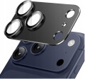Szkło na aparat 3D do iPhone 17 Pro Max z aluminiową osłonką – pełna ochrona obiektywu