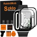 2X SZKŁO HYBRYDOWE 3D OCHRONNE DO XIAOMI REDMI WATCH 6 + ZESTAW DO MONTAŻU