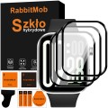 3X SZKŁO HYBRYDOWE 3D OCHRONNE DO XIAOMI REDMI WATCH 6 + ZESTAW DO MONTAŻU