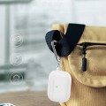 Etui RabbitMob do Apple AirPods Pro 3 z karabińczykiem, Cover Case | Białe