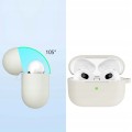 Etui RabbitMob do Apple AirPods Pro 3 z karabińczykiem, Cover Case | Beżowe