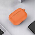 Etui RabbitMob do Apple AirPods Pro 3 z karabińczykiem, Cover Case | Pomarańczowe