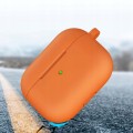 Etui RabbitMob do Apple AirPods Pro 3 z karabińczykiem, Cover Case | Pomarańczowe