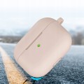 Etui RabbitMob do Apple AirPods Pro 3 z karabińczykiem, Cover Case | Pudrowe