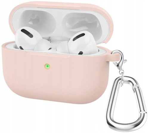 Etui RabbitMob do Apple AirPods Pro 3 z karabińczykiem, Cover Case | Różowe