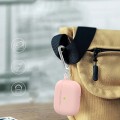 Etui RabbitMob do Apple AirPods Pro 3 z karabińczykiem, Cover Case | Różowe