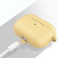 Etui RabbitMob do Apple AirPods Pro 3 z karabińczykiem, Cover Case | Żółte