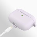 Etui RabbitMob do Apple AirPods Pro 3 z karabińczykiem, Cover Case | Lawendowe