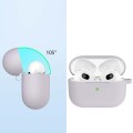 Etui RabbitMob do Apple AirPods Pro 3 z karabińczykiem, Cover Case | Lawendowe