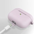 Etui RabbitMob do Apple AirPods Pro 3 z karabińczykiem, Cover Case | Fioletowe