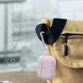 Etui RabbitMob do Apple AirPods Pro 3 z karabińczykiem, Cover Case | Fioletowe