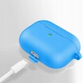 Etui RabbitMob do Apple AirPods Pro 3 z karabińczykiem, Cover Case | Niebieskie