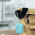 Etui RabbitMob do Apple AirPods Pro 3 z karabińczykiem, Cover Case | Turkusowe