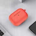 Etui RabbitMob do Apple AirPods Pro 3 z karabińczykiem, Cover Case | Czerwone