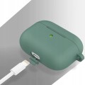 Etui RabbitMob do Apple AirPods Pro 3 z karabińczykiem, Cover Case | Zielone