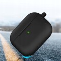 Etui RabbitMob do Apple AirPods Pro 3 z karabińczykiem, Cover Case | Czarne