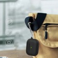 Etui RabbitMob do Apple AirPods Pro 3 z karabińczykiem, Cover Case | Czarne