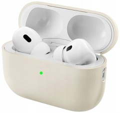 Etui RabbitMob do Apple AirPods Pro 3, ULTRA SLIM, Cover Case | Beżowe