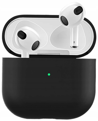 Etui RabbitMob do Apple AirPods 4, ULTRA SLIM, Cover Case | Czarne