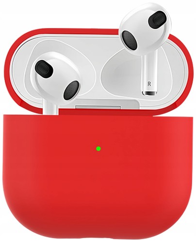 Etui RabbitMob do Apple AirPods 4, ULTRA SLIM, Cover Case | Czerwony