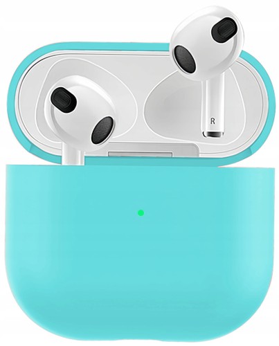 Etui RabbitMob do Apple AirPods 4, ULTRA SLIM, Cover Case | Turkusowe