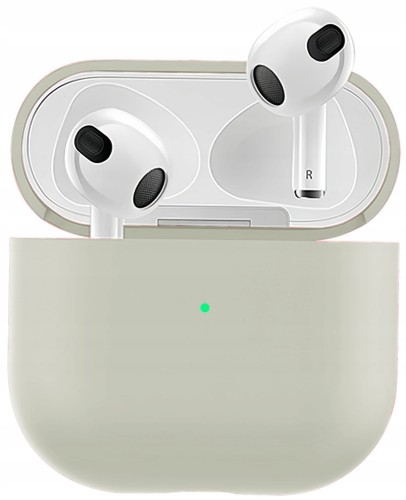 Etui RabbitMob do Apple AirPods 4, ULTRA SLIM, Cover Case | Beżowe