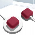 Etui RabbitMob do Apple AirPods 4, ULTRA SLIM, Cover Case | Bordowe