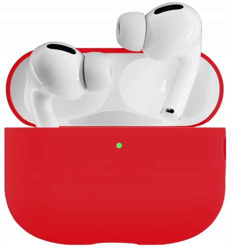Etui RabbitMob do Apple AirPods Pro 1/2, ULTRA SLIM, Cover Case | Czerwone
