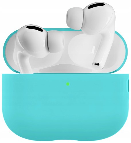 Etui RabbitMob do Apple AirPods Pro 1/2, ULTRA SLIM, Cover Case | Turkusowe