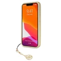 Etui Guess 4G Charms Collection na iPhone 13 Pro Max - szare