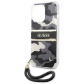 Etui Guess Camo Strap Collection na iPhone 13 Pro Max - czarne