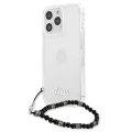 Etui Guess Black Pearl na iPhone 13 Pro Max - przezroczyste