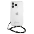 Etui Guess Black Pearl na iPhone 13 Pro Max - przezroczyste