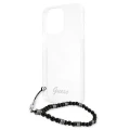 Etui Guess Black Pearl na iPhone 13 Pro Max - przezroczyste