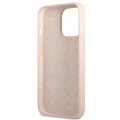 Etui Guess Silicone Triangle na iPhone 13 Pro Max - różowe