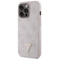 Etui Guess Crossbody 4G Metal Logo na iPhone 13 Pro Max - różowe