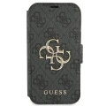 Etui Guess 4G Big Metal Logo na iPhone 13 Pro Max 6,7" - szare