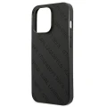 Etui Karl Lagerfeld Perforated Allover na iPhone 13 Pro Max 6,7" - czarne