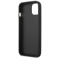 Etui Guess Saffiano 4G Metal Logo na iPhone 13 mini - niebieskie