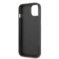 Etui Karl Lagerfeld Perforated Allover na iPhone 13 mini - pomarańczowe