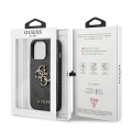 Etui Guess 4G Big Metal Logo na iPhone 13 Pro / iPhone 13 - szare
