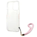 Etui Guess Camo Strap Collection na iPhone 13 Pro / iPhone 13 - różowe