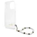 Etui Guess White Pearl na iPhone 13 Pro / iPhone 13 - przezroczyste
