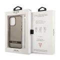 Etui Guess Translucent Strap na iPhone 13 Pro / iPhone 13 - czarne