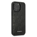 Etui Karl Lagerfeld Monogram Plaque na iPhone 13 Pro / iPhone 13 - czarne